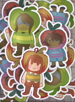 Human Die-cut Stickers Human Die-cut Stickers