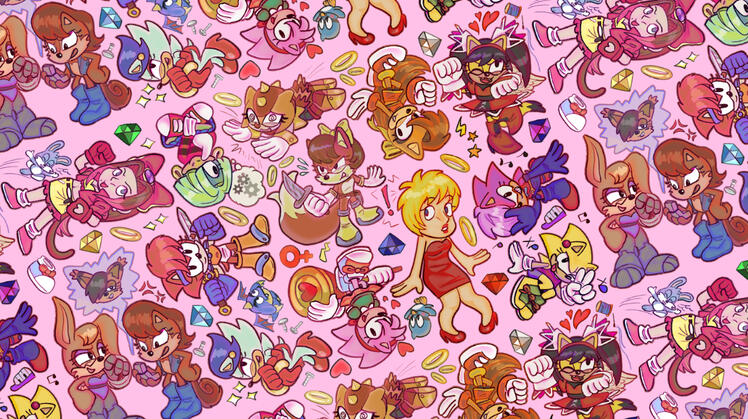 Sonic Girls Computer Wallpaper Sonic Girls Computer Wallpaper